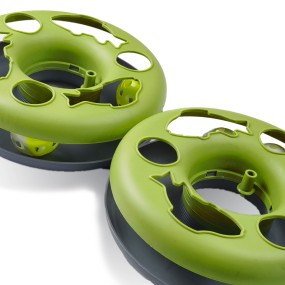 Cat Toy Factory - PP Fish Play Tray Bell