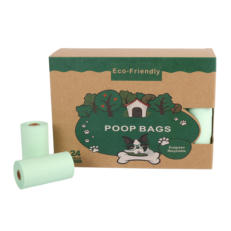 Poop Bag Pack Supplier - 24 Rolls Corn Starch PLA