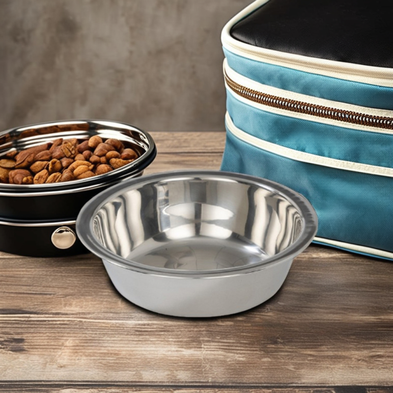 Portable Pet Bowl Manufacturer - Stainless Steel Easy Clean