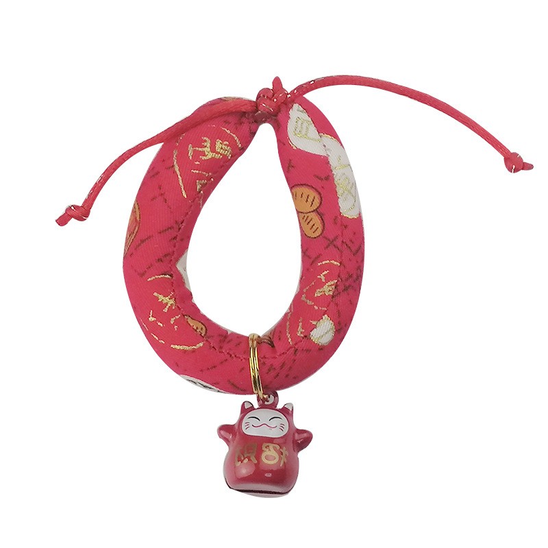 Cat Collar Supplier - Japanese Style Wind Bell Floral