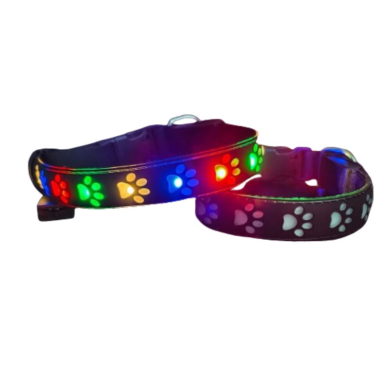 LED Dog Collar Factory - USB Rechargeable Glowing Light