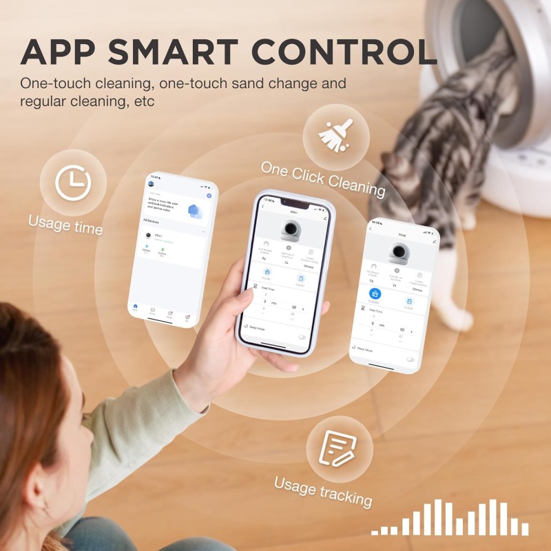 Automatic Cat Litter Box Factory - Tuya Controlled Luxury