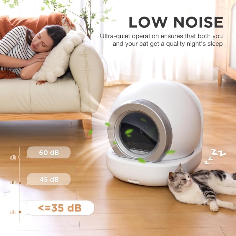 Smart Cat Litter Box Manufacturer - Large Capacity App Control