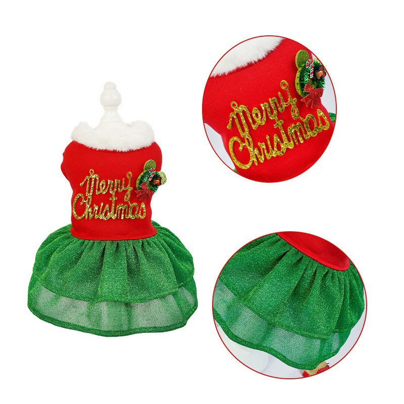 Pet Dress Supplier - Fluffy Winter Spring Costume