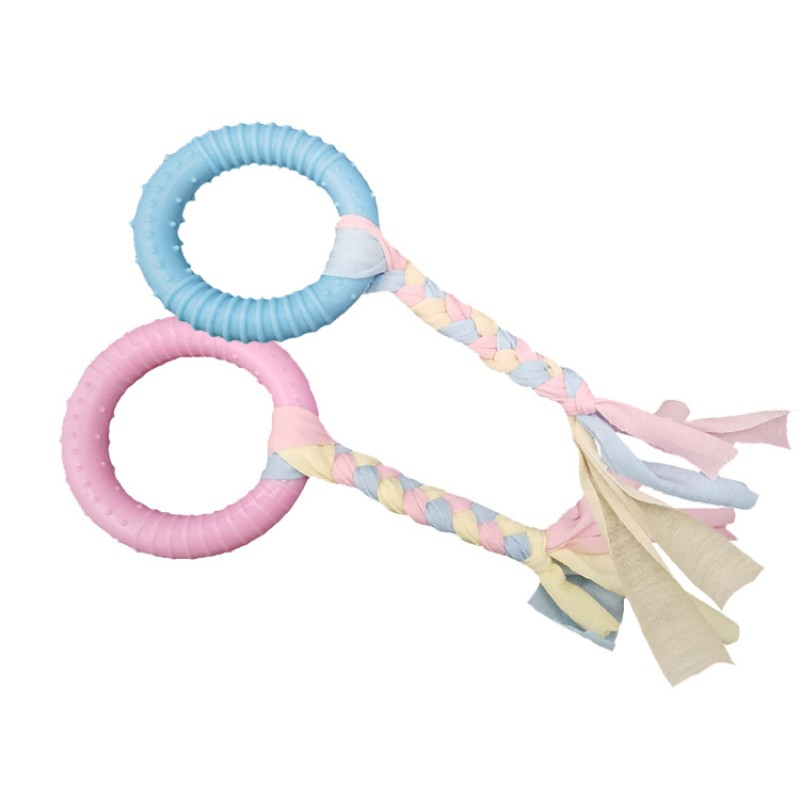 Pet Chewing Toys Manufacturer - Round Cloth Strips Indoor
