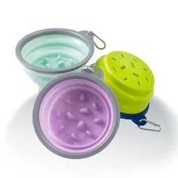 Travel Pet Bowl Supplier - 1L Collapsible Silicone Feeder