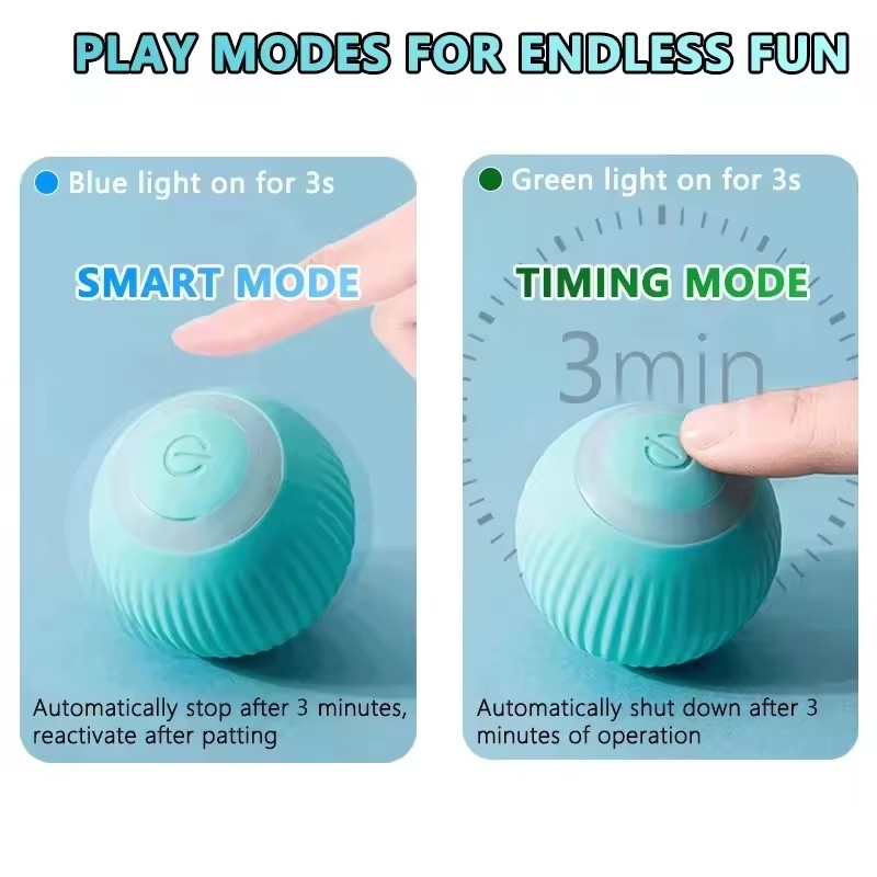 Pet Interactive Toy Manufacturer - Automatic Rolling Magic Ball