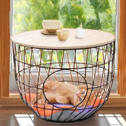 Pet Coffee Table Supplier - Mood Design with Cat Nest