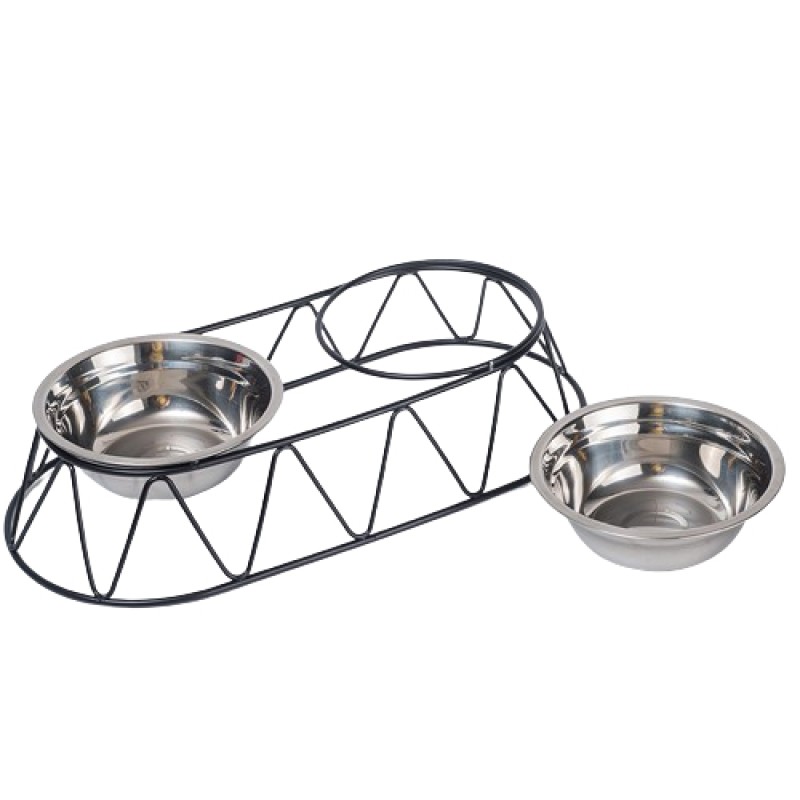 Elevated Dog Bowl Supplier - Stainless Steel Copper Stand