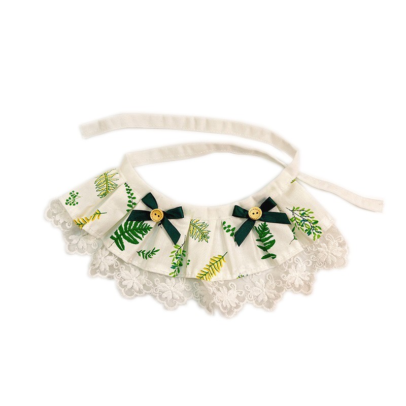 Pet Bandana Scarf Supplier - Christmas Cute Princess Lace