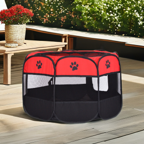 Pet Playpen Factory - 8 Panel Round Mesh Cover