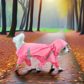 Pet Windbreaker Factory - Lightweight PU Reflection Waterproof