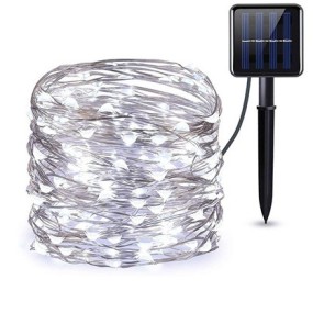 LED String Lights Manufacturer - 20m 200 LED Solar String Lights 8 Modes for Park Wedding