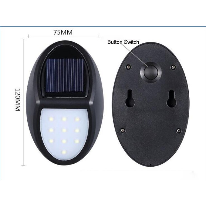 Solar Light Manufacturer - 10 LED Outdoor Sensor Wall Solar Light CE Certified Modern Design