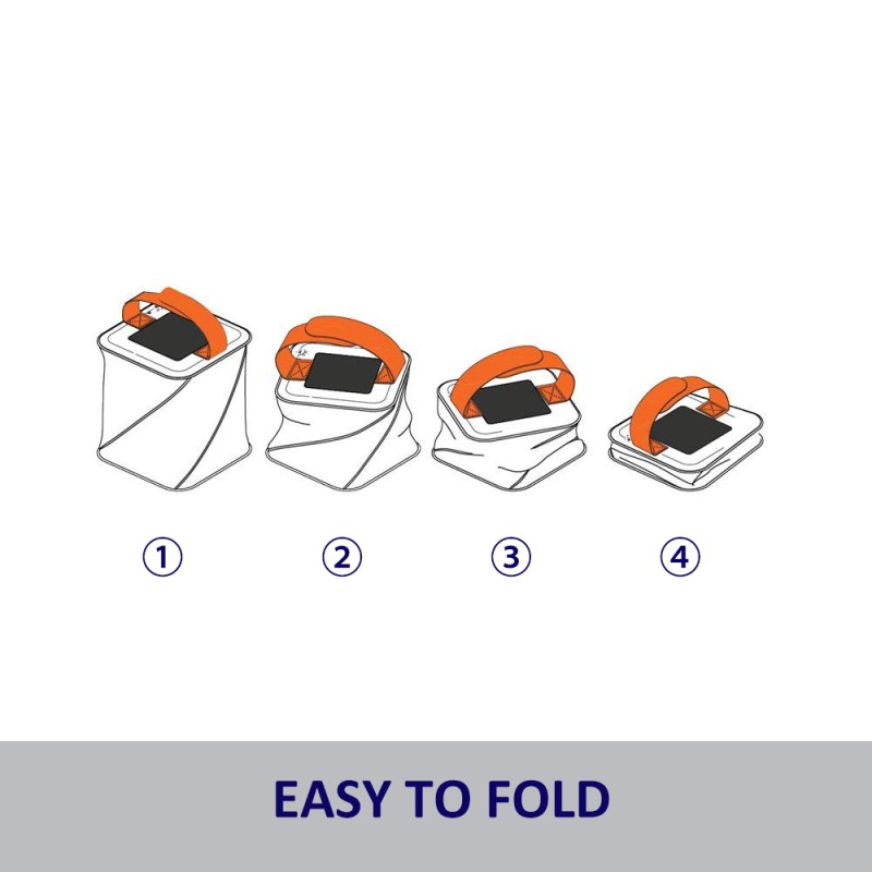 Inflatable Lantern Factory - Solar Inflatable Camping Light Rechargeable TPU 2-in-1 Portable