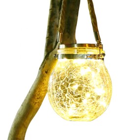 Cracked Lamp Supplier - Solar Cracked Glass Wishing Lamp Landscape Garden Waterproof Night Light