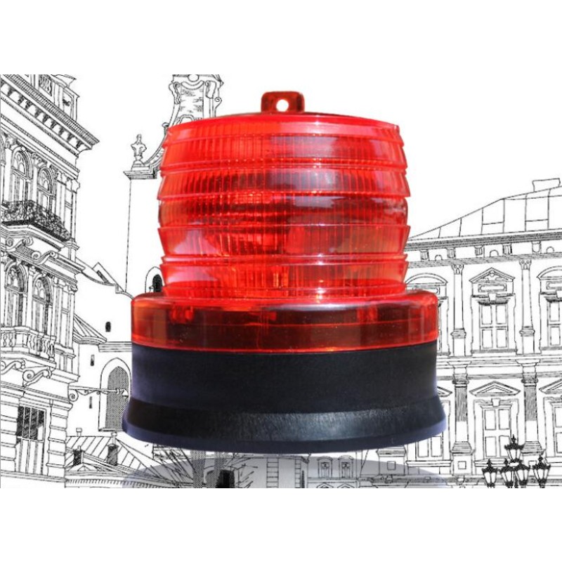 Traffic Warning Light Supplier - Solar LED Traffic Warning Light Waterproof Construction Signal