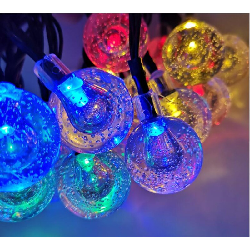 Bubble Ball Lamp Manufacturer - Hot Solar Bubble Ball Lamp 30LED Outdoor Waterproof Garden