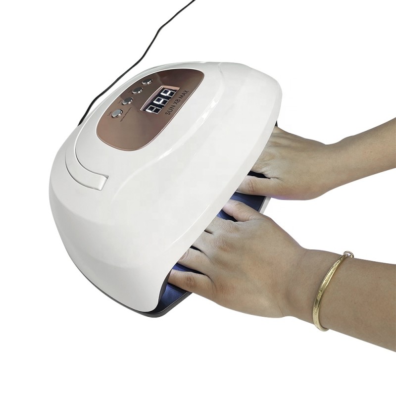 Professional Nail Lamp Manufacturer - ZJECOSUN GOLD PURPLE 150w Gel Dryer Manicure UV LED Lamp