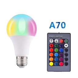 Smart Bulb Factory - Remote Control Color Changing E27 E26 Bulb for Bar Party Events