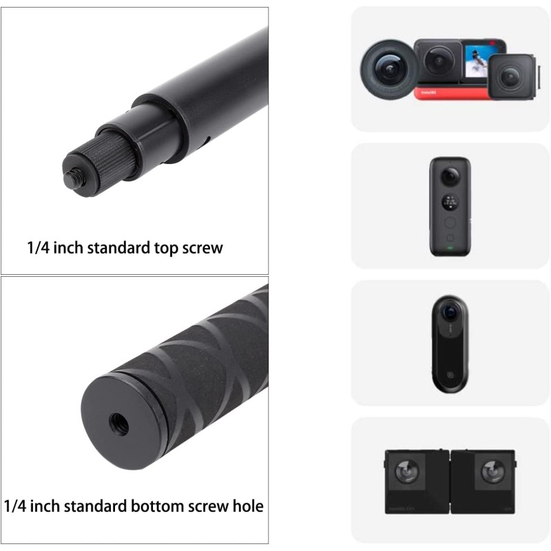 Selfie Stick Manufacturer - Invisible Extension Stick Adjustable Length for Camera Phone Vlogging
