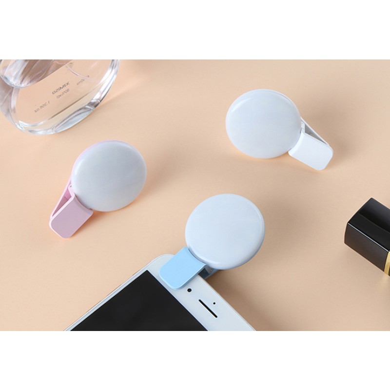 Mini Ring Light Factory - Rechargeable Selfie Ring Light with Spring Clip for Phone Photography