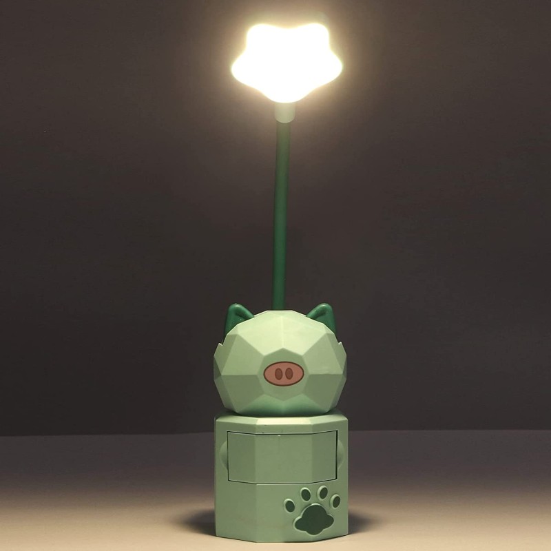 Kids Desk Lamp Supplier - LED Children Desk Lamp USB Cartoon Eye Protection Study Reading Light