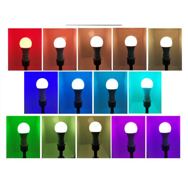 Smart Bulb Factory - Remote Control Color Changing E27 E26 Bulb for Bar Party Events