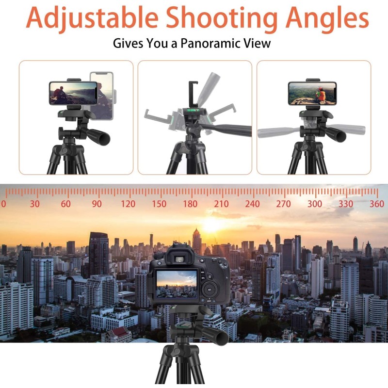Phone Tripod Manufacturer - Lightweight Travel Desktop Tripod with Phone Holder Remote Control
