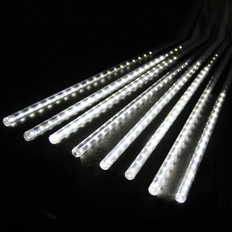 LED Tube Light Manufacturer - 50cm Meteor Shower Light with 8 Tubes Water Drop Highlight Strings