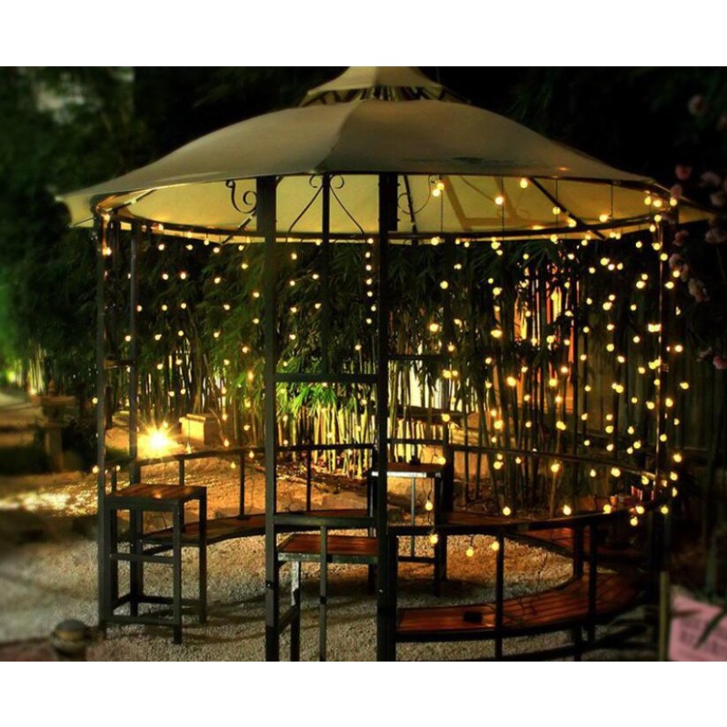 Crystal Ball Lights Manufacturer - LED Solar Crystal Ball String Lights 6.5m 30LED Outdoor Waterproof