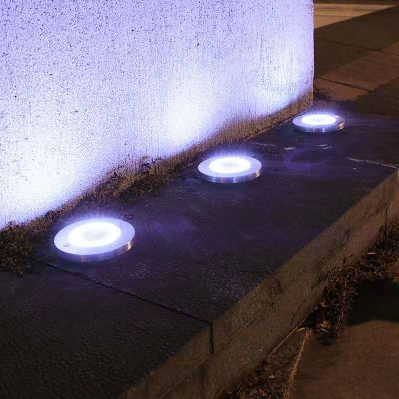 Decorative Solar Light Supplier - 8 LED Solar Garden Lights Colorful Landscape Hotel Decoration