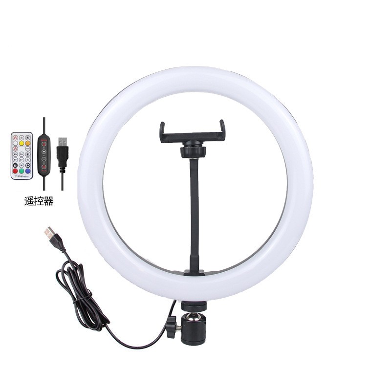 LED Ring Light Factory - 10inch TikTok Ring Light with Phone Holder RGB Light Desktop Tripod