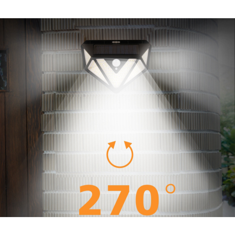 Motion Sensor Light Manufacturer - 166 LED High Bright 3 Mode Body Sensing Lamp CE EMC Certified