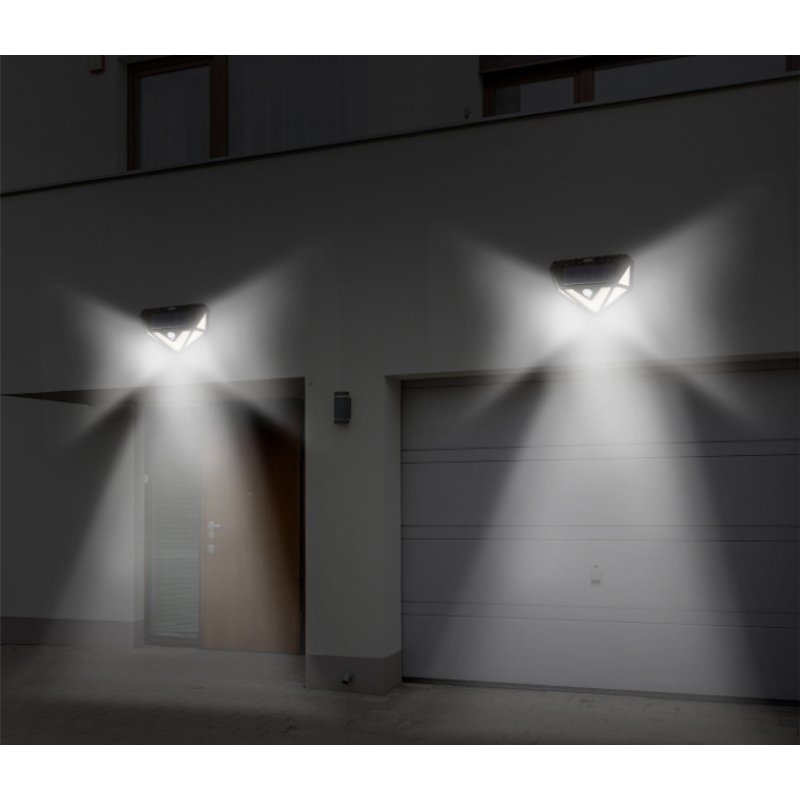 Motion Sensor Light Manufacturer - 166 LED High Bright 3 Mode Body Sensing Lamp CE EMC Certified