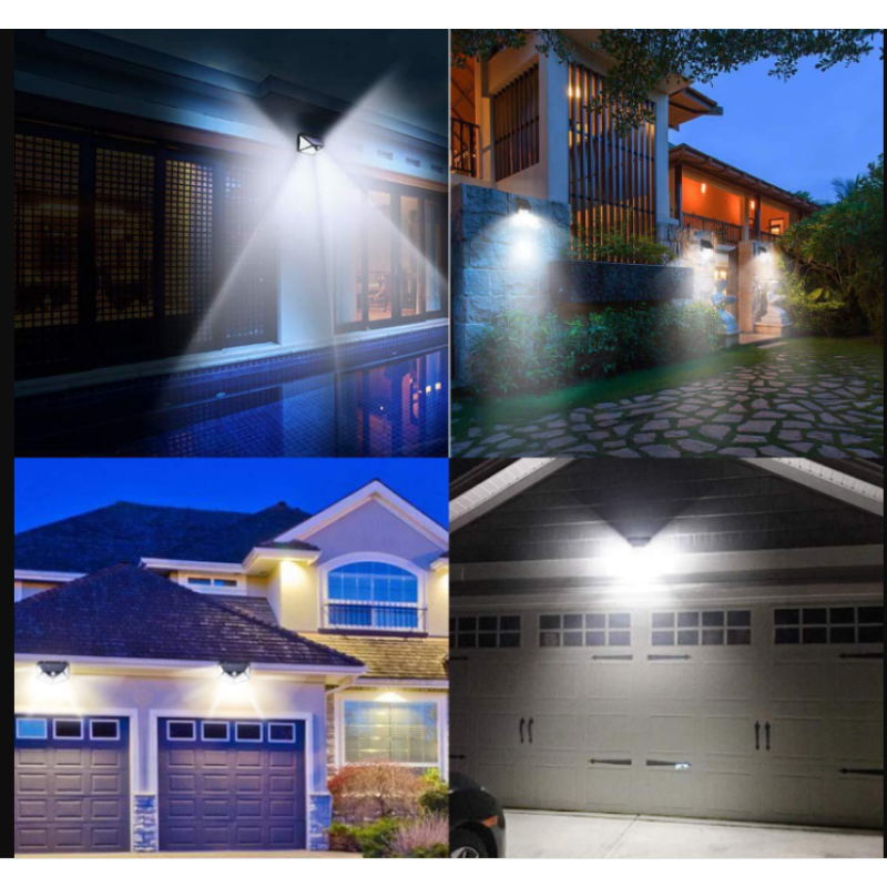 LED Sensor Light Supplier - Super Bright COB 76 LED Motion Light Outdoor Sensor Lamp CE RoHS