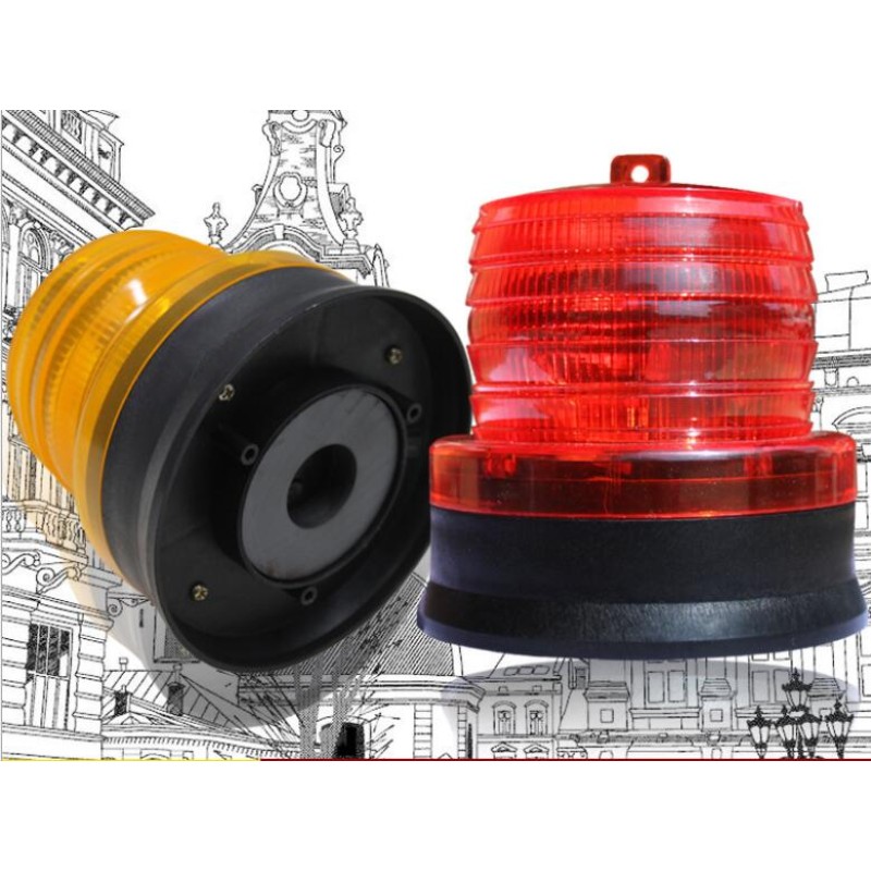 Traffic Warning Light Supplier - Solar LED Traffic Warning Light Waterproof Construction Signal