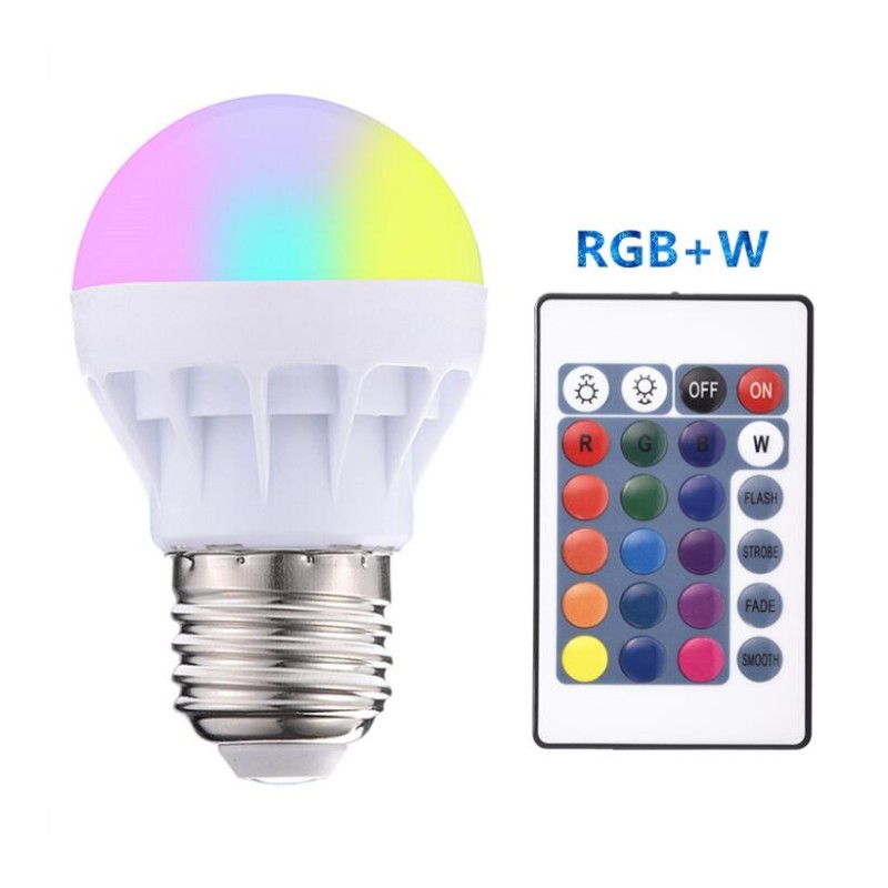 Smart LED Lamp Manufacturer - E27 Smart Colorful Music Bulb with Remote Control Indoor Lighting