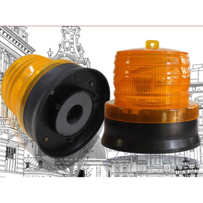 Traffic Warning Light Supplier - Solar LED Traffic Warning Light Waterproof Construction Signal