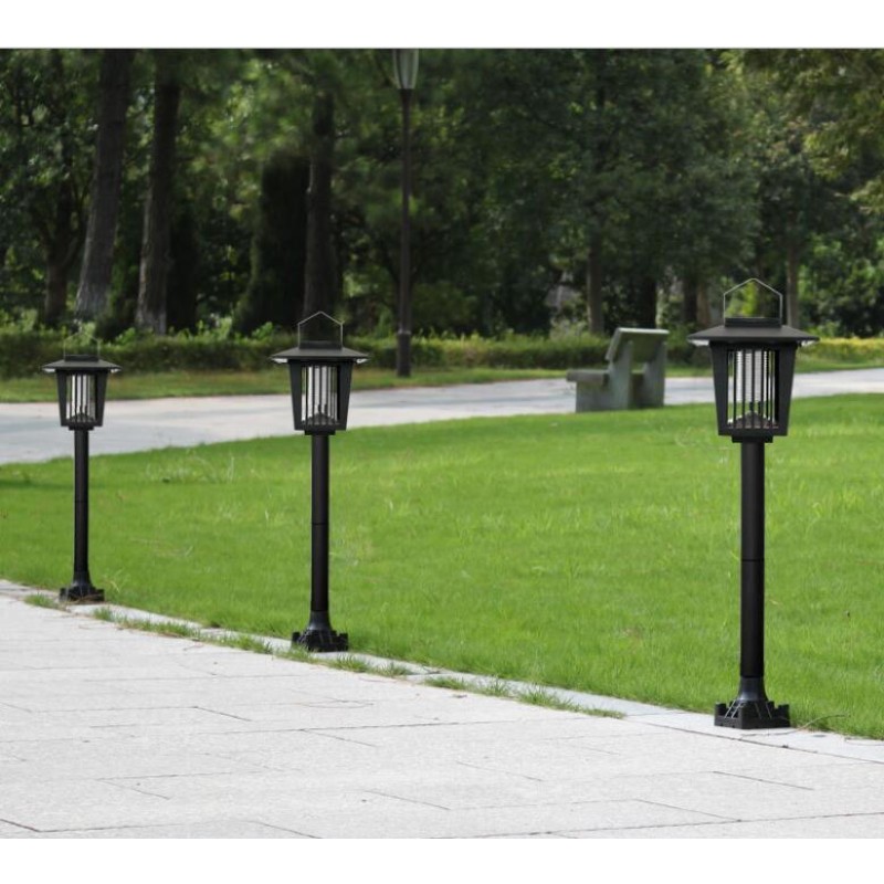 Mosquito Killer Lamp Supplier - Multi-function UV LED Solar Killer Lamp Super Bright Garden