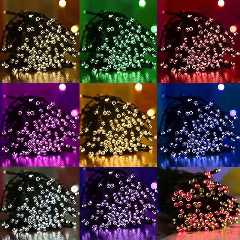 Solar Lights Supplier - Hot Sales Solar String Light 100 LED 12m 8 Modes Holiday Decoration
