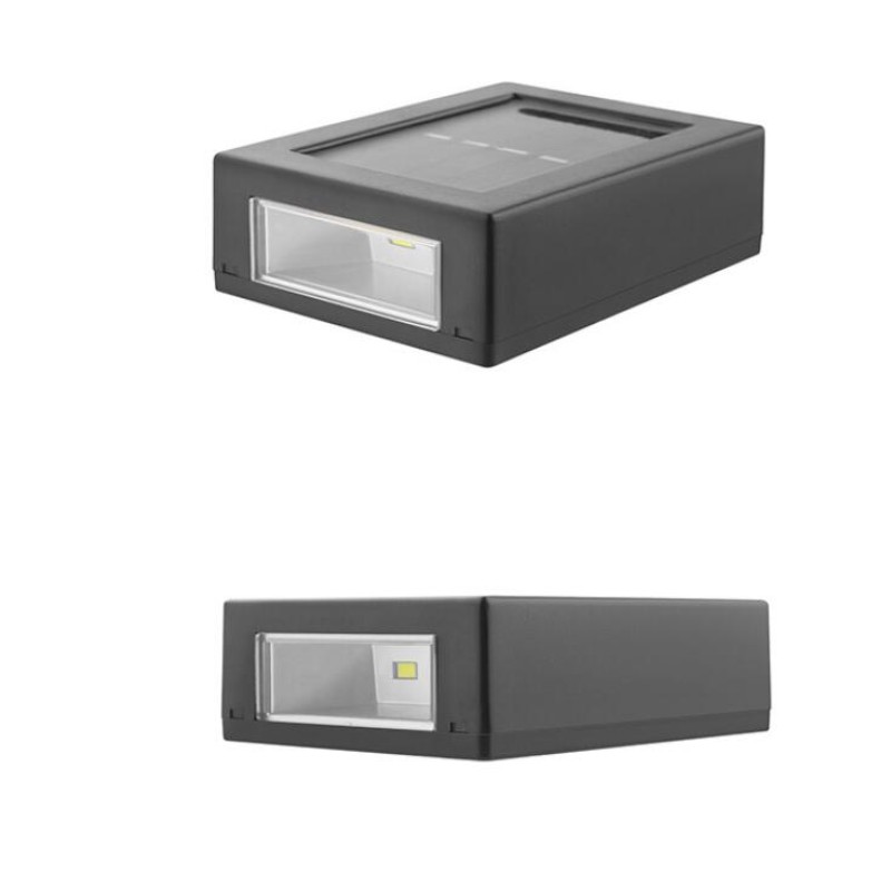 Decorative Wall Light Factory - Outdoor Solar Wall Lamp Waterproof Up Down Light Decorative