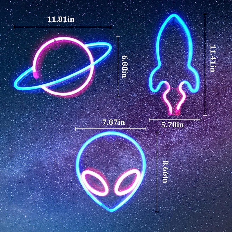 Neon Sign Light Supplier - Custom LED Neon Wall Sign USB Battery Operated Birthday Gift Art