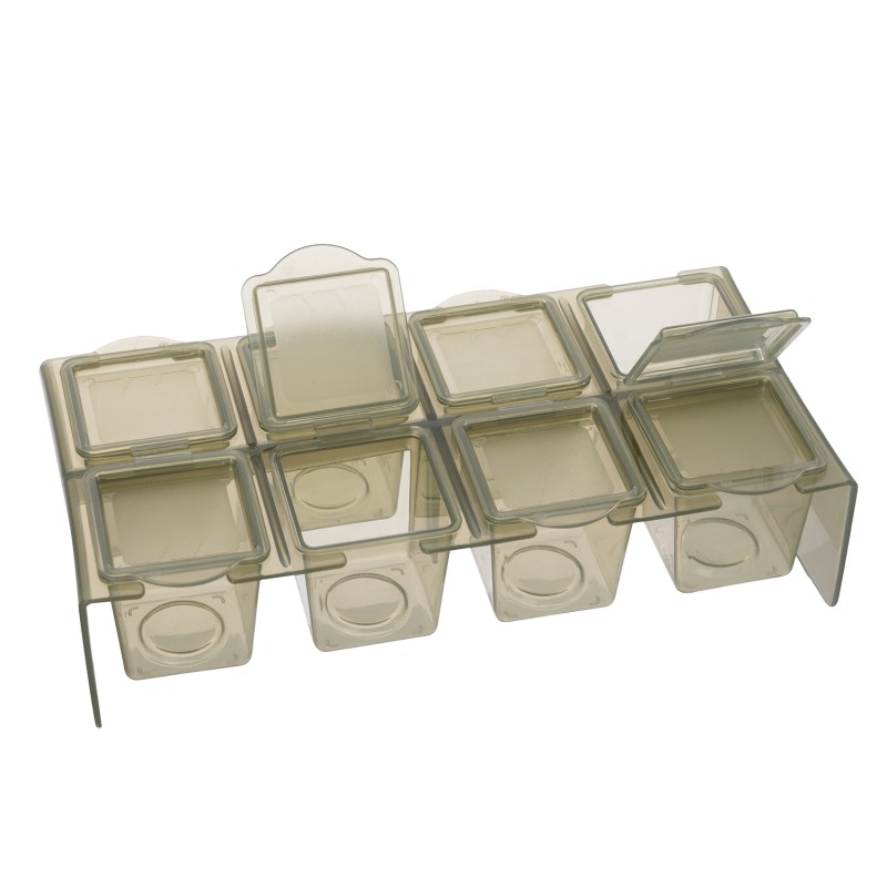 Baby Snack Container Manufacturer - 8 Compartment PP Set