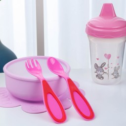 Baby Cutlery Supplier - Plastic TPE Encapsulated
