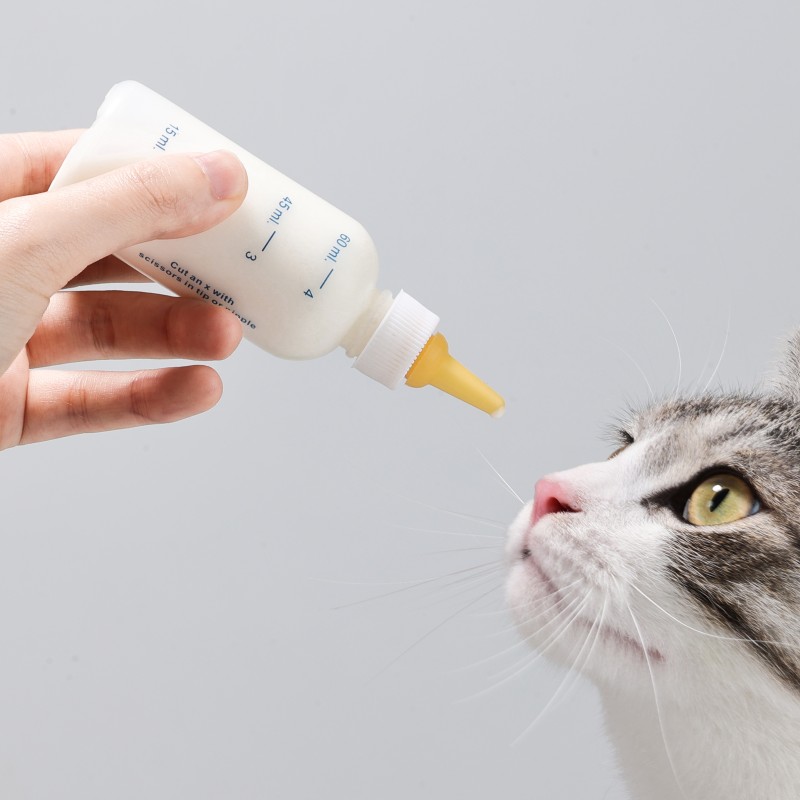 Pet Feeding Bottle Factory - 60ml Silicone Nurser Kit