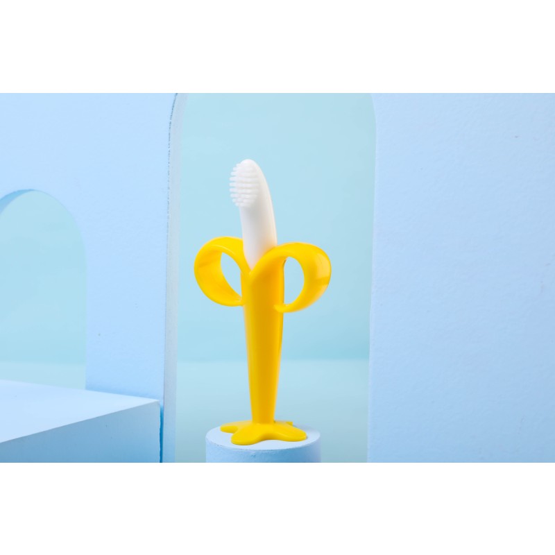 Baby Teether Supplier - Banana Shaped Chewable Gift