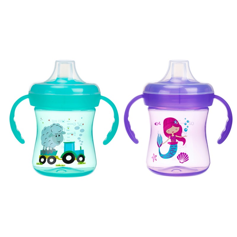 Child Training Cup Manufacturer - BPA Free Leakproof Handle