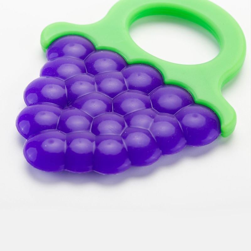 Baby Molar Teether Factory - Soft Silicone Fruit Style