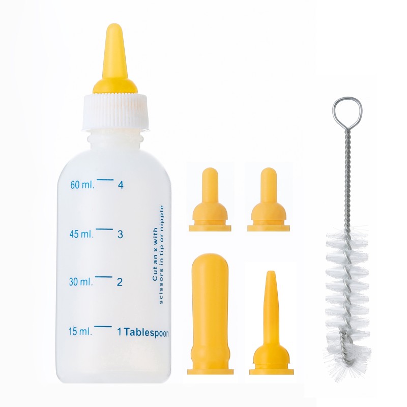 Pet Feeding Bottle Factory - 60ml Silicone Nurser Kit